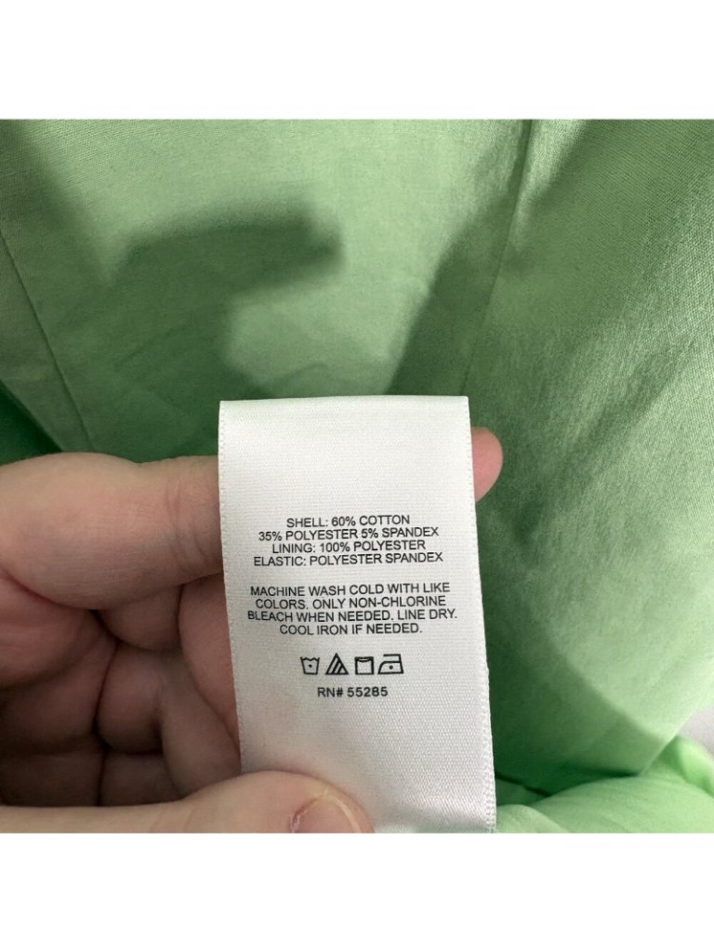 Express Sz XS Mint Square Neck Seamed Smocked Back Midi Dress With Pockets NWOT - Picture 10 of 13